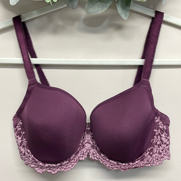 Wacoal 853191 Embrace Lace T-Shirt Underwire Bra 34D - Picture 1 of 15